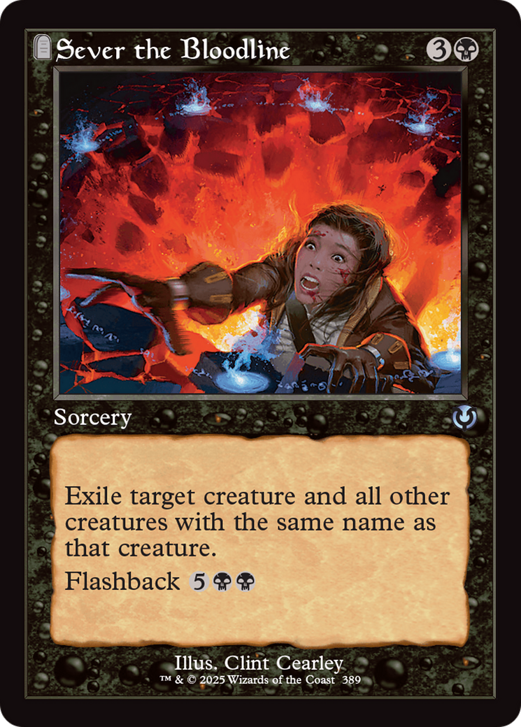 Sever the Bloodline (Retro Frame) [Innistrad Remastered] | Local Legends