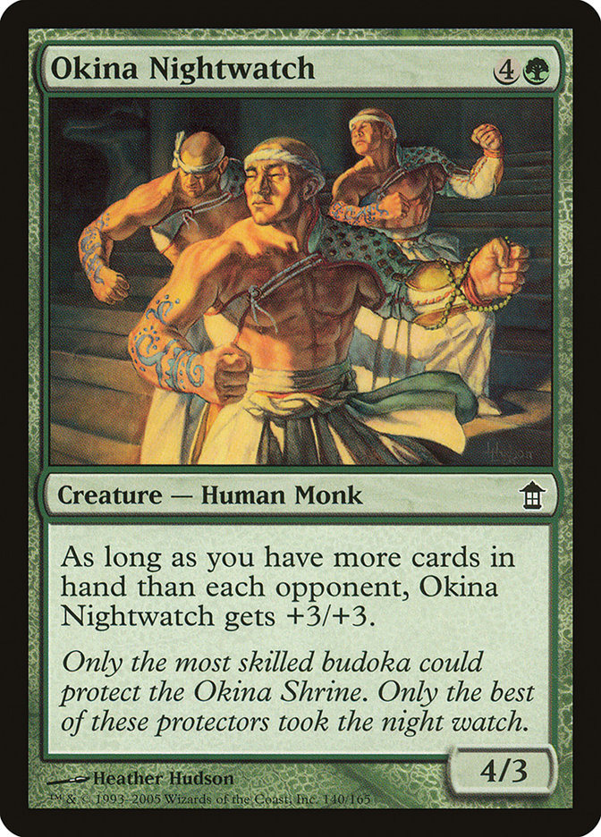 Okina Nightwatch [Saviors of Kamigawa] | Local Legends
