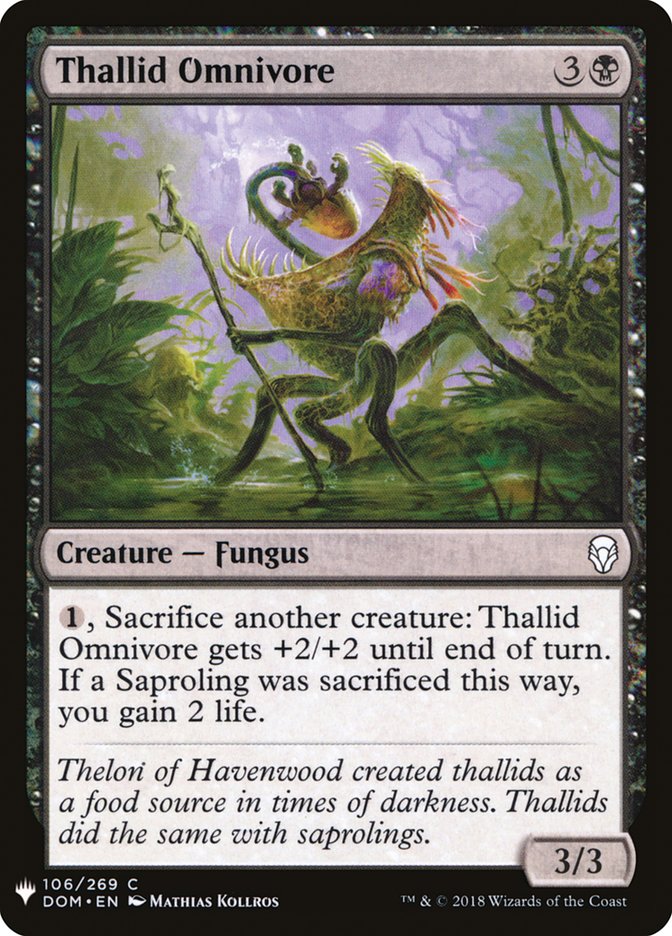 Thallid Omnivore [Mystery Booster] | Local Legends