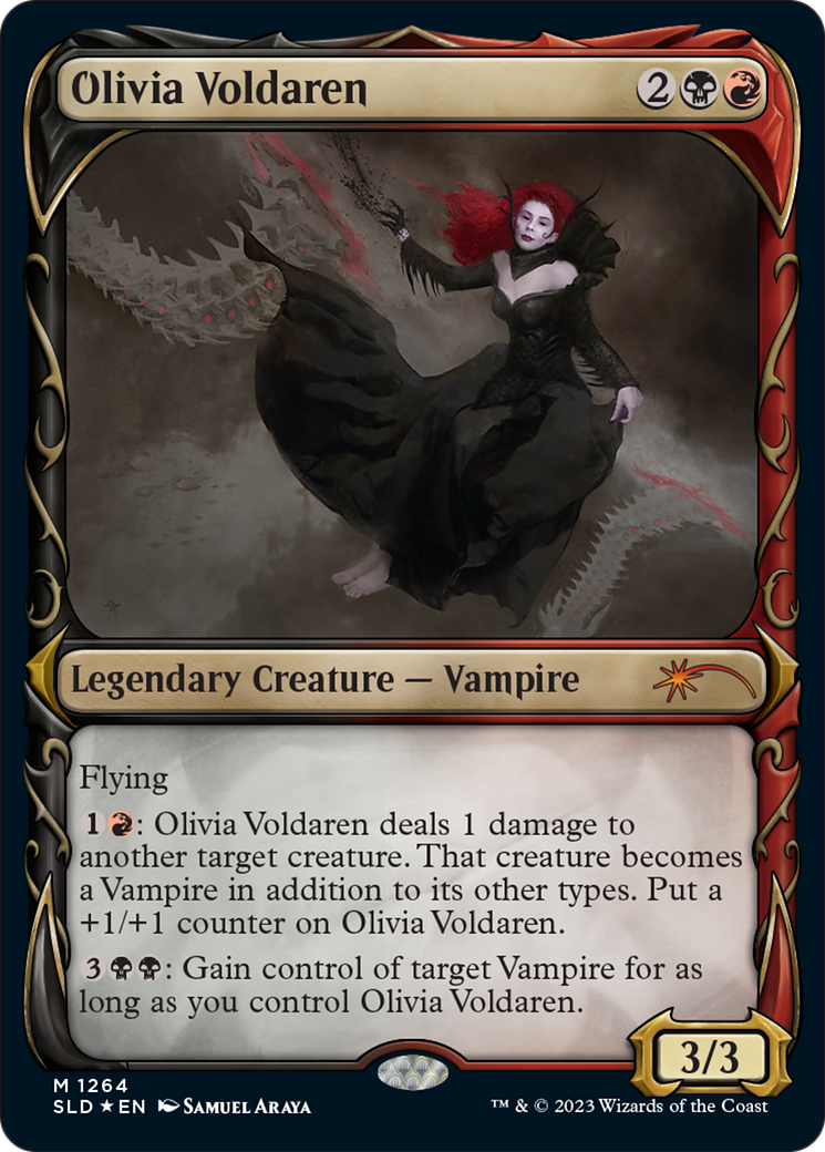 Olivia Voldaren (Halo Foil) [Secret Lair Drop Series] | Local Legends
