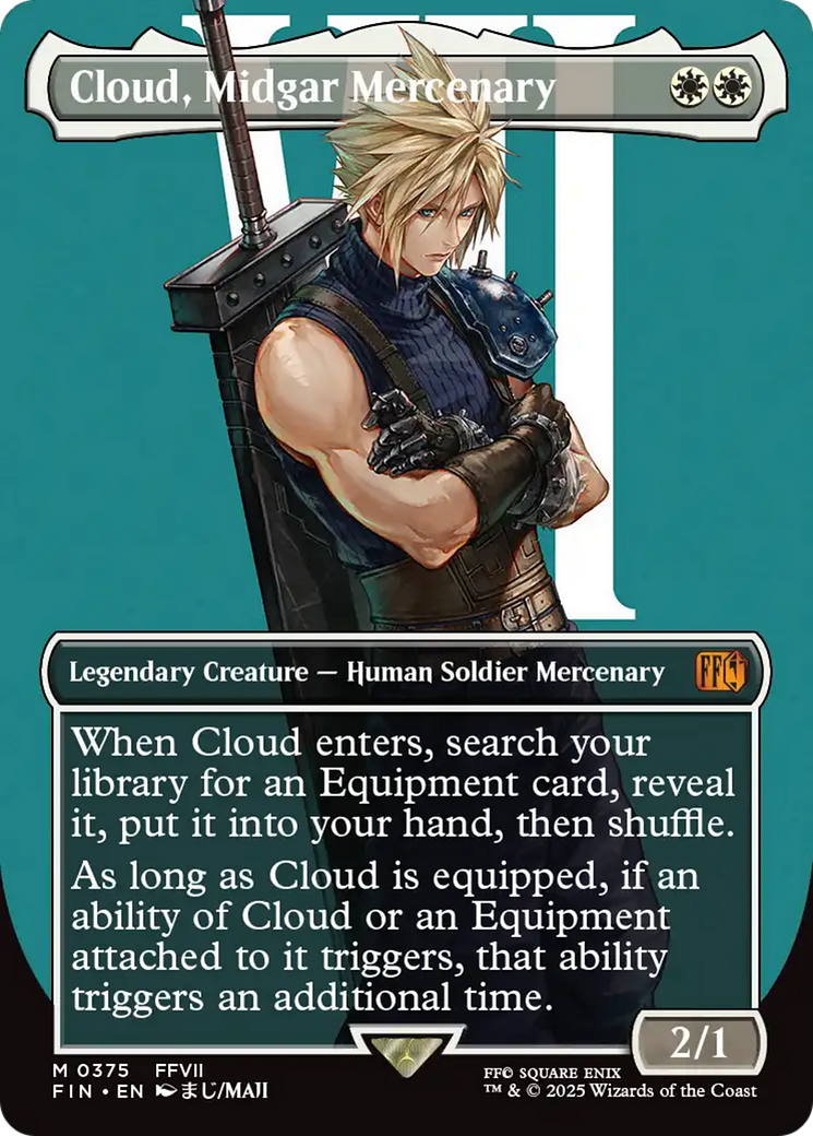 Cloud, Midgar Mercenary (Borderless) [FINAL FANTASY] | Local Legends