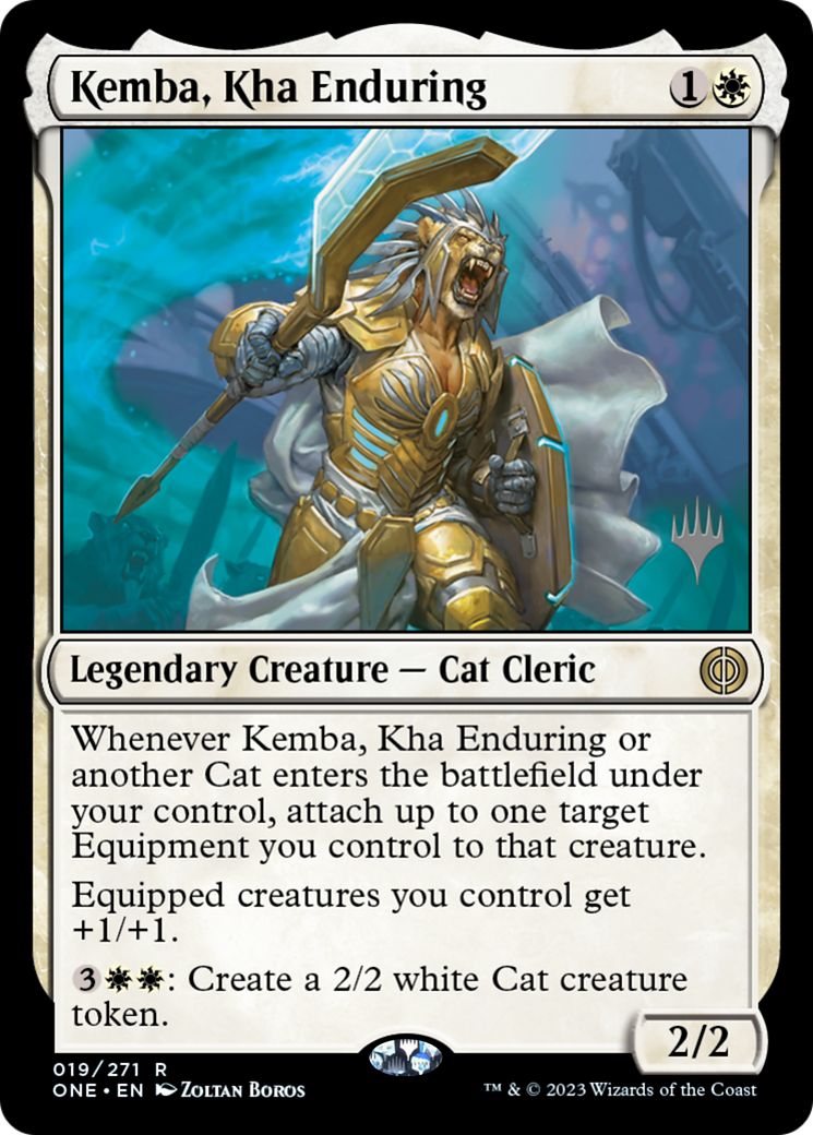 Kemba, Kha Enduring (Promo Pack) [Phyrexia: All Will Be One Promos] | Local Legends
