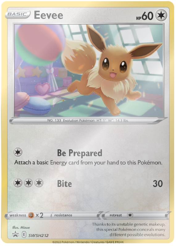 Eevee (SWSH212) [Sword & Shield: Black Star Promos] | Local Legends