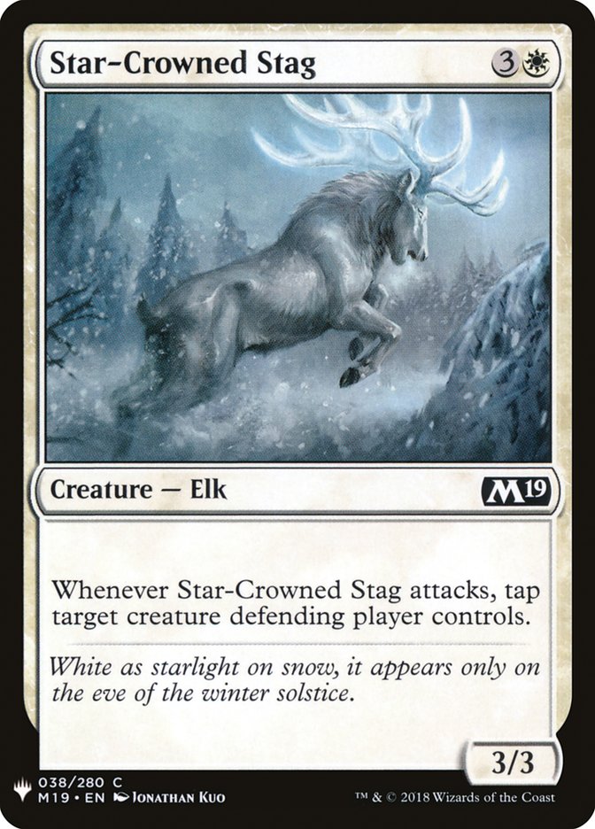 Star-Crowned Stag [Mystery Booster] | Golgari Games