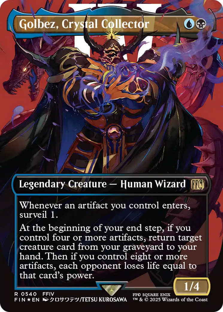 Golbez, Crystal Collector (Borderless) (Surge Foil) [FINAL FANTASY] | Local Legends