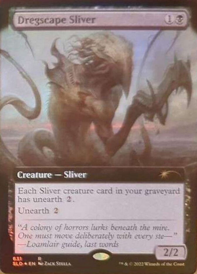Dregscape Sliver (Extended Art) [Secret Lair Drop Promos] | Local Legends