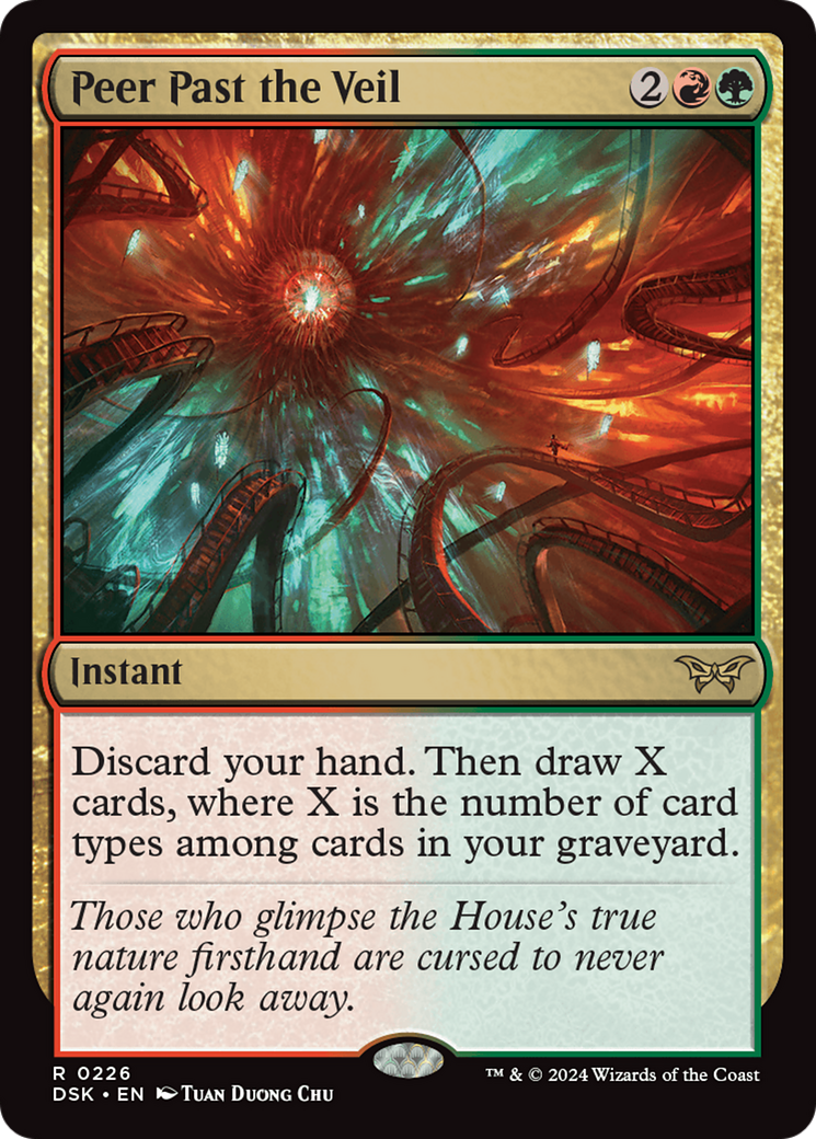 Peer Past the Veil [Duskmourn: House of Horror] | Local Legends