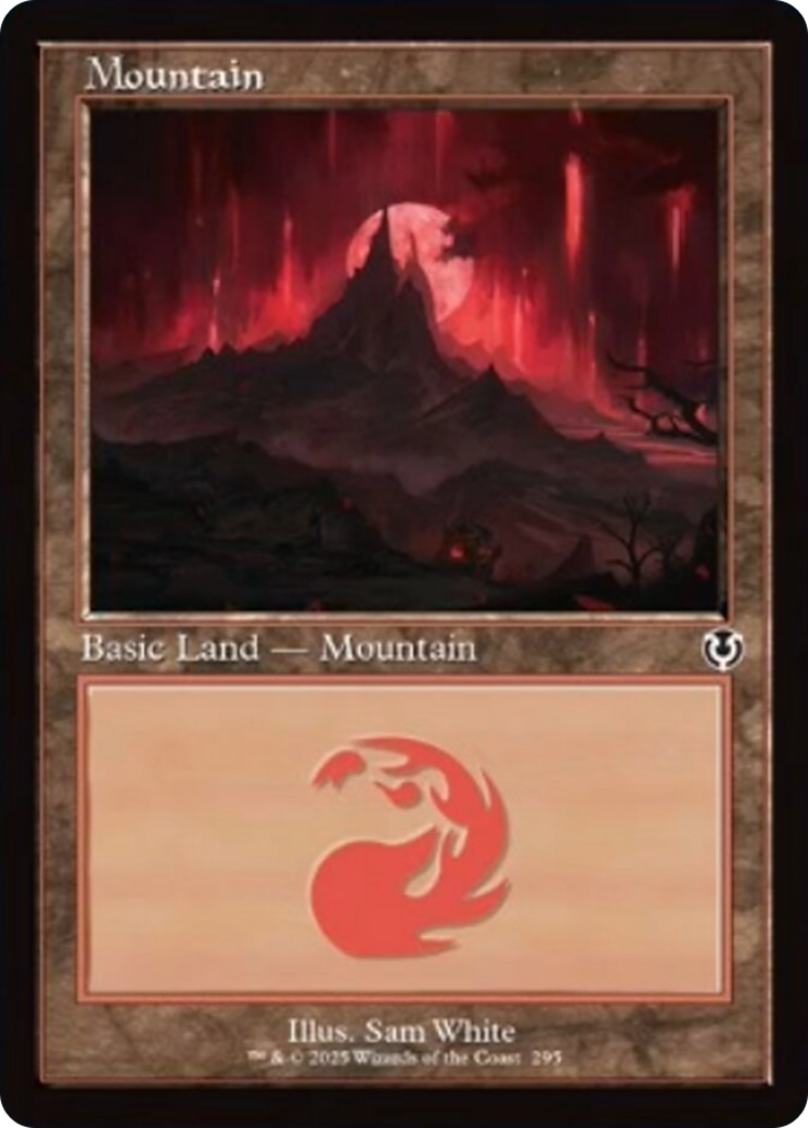 Mountain (295) (Retro Frame) [Innistrad Remastered] | Local Legends