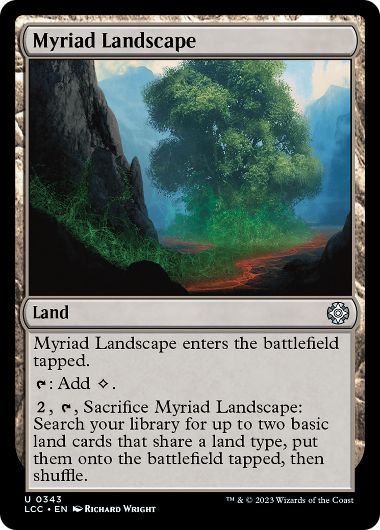 Myriad Landscape [The Lost Caverns of Ixalan Commander] | Local Legends