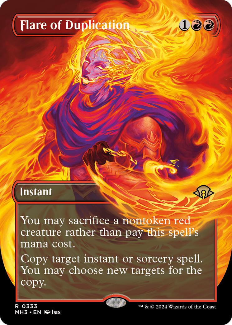 Flare of Duplication (Borderless) [Modern Horizons 3] | Local Legends