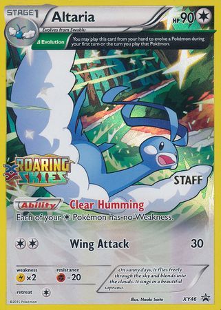 Altaria (XY46) (Staff) [XY: Black Star Promos] | Golgari Games