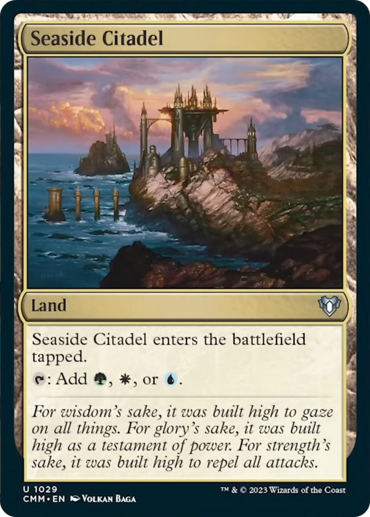 Seaside Citadel [Commander Masters] | Local Legends