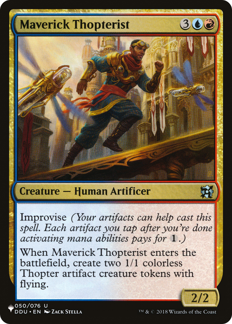 Maverick Thopterist (DDU) [The List] | Local Legends