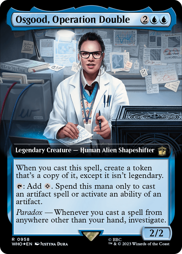 Osgood, Operation Double (Extended Art) (Surge Foil) [Doctor Who] | Local Legends