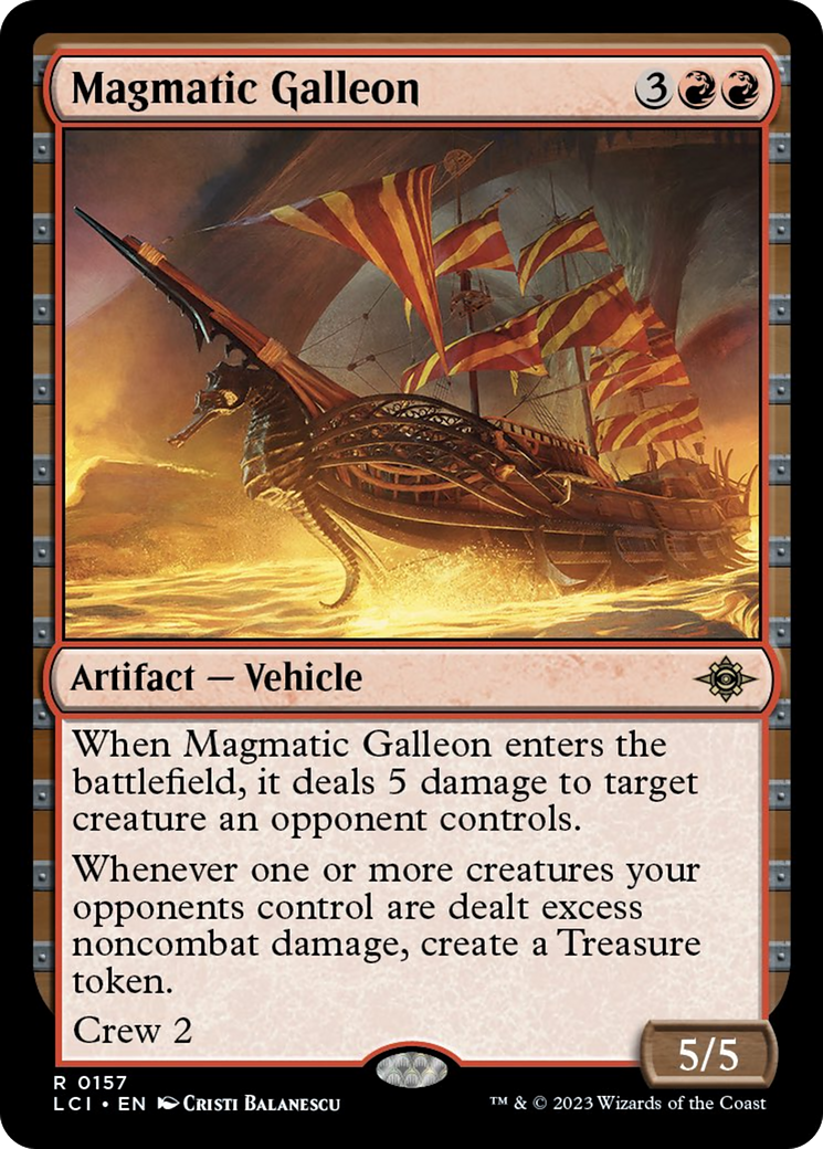 Magmatic Galleon [The Lost Caverns of Ixalan] | Golgari Games