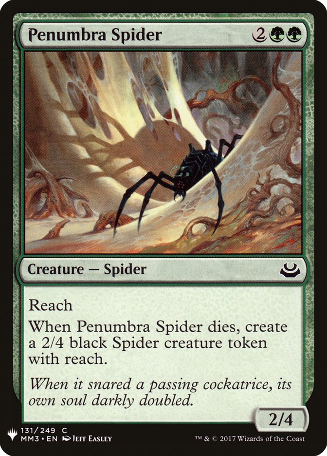 Penumbra Spider [Mystery Booster] | Golgari Games