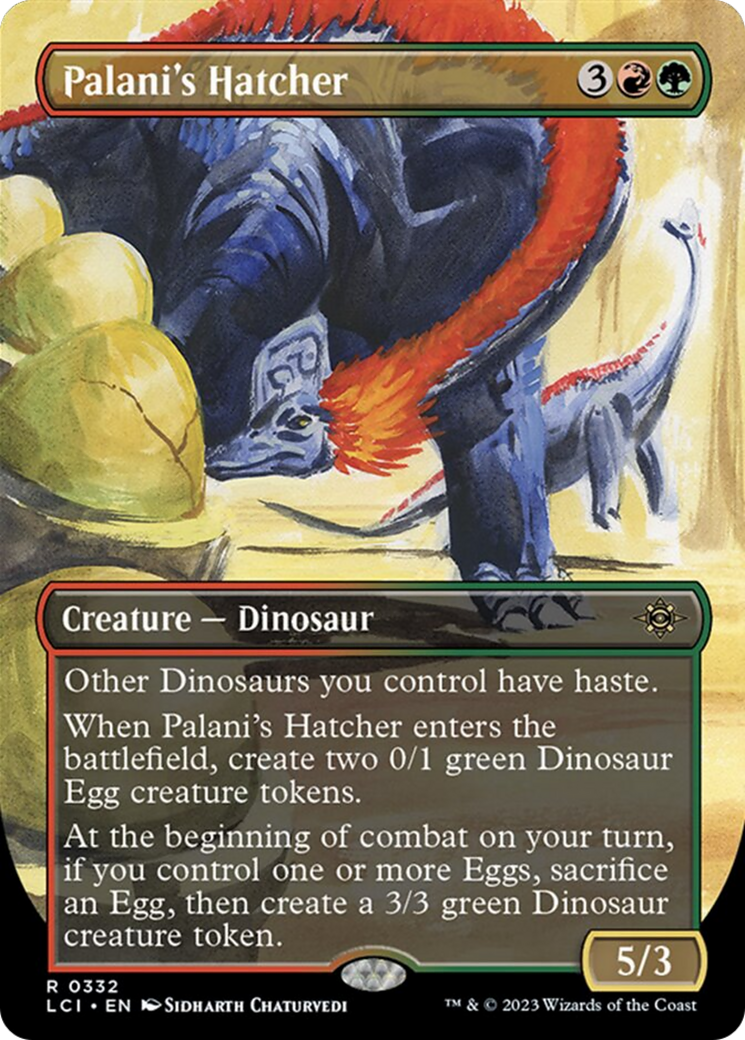 Palani's Hatcher (Borderless) [The Lost Caverns of Ixalan] | Golgari Games