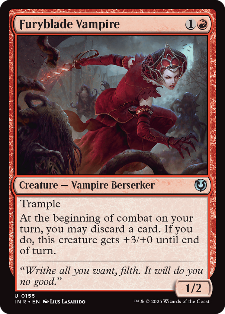 Furyblade Vampire [Innistrad Remastered] | Local Legends