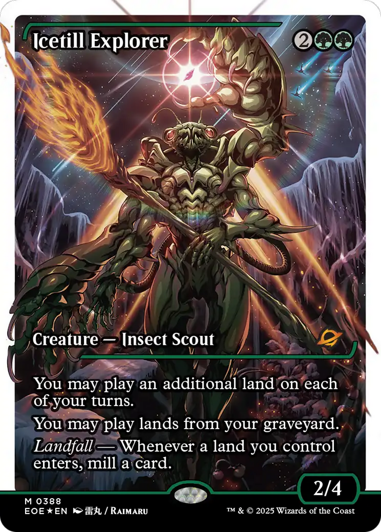 Icetill Explorer (Showcase) (Fracture Foil) [Edge of Eternities] | Local Legends