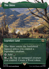 The Shire (Borderless) (Surge Foil) [The Lord of the Rings: Tales of Middle-Earth] | Golgari Games