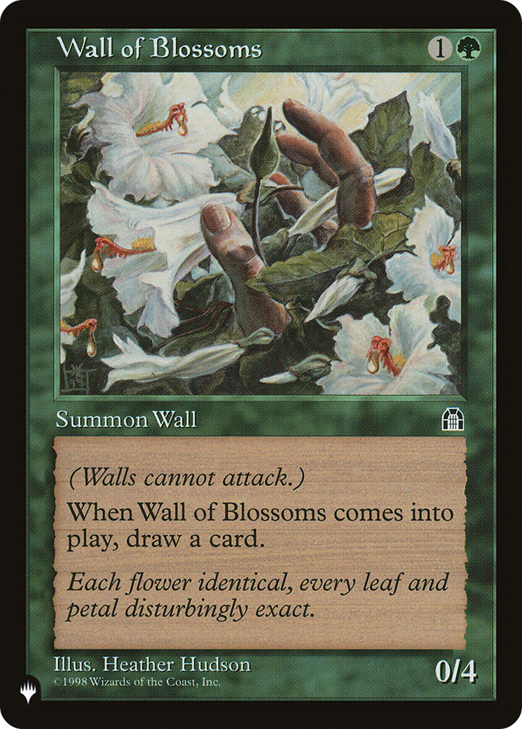 Wall of Blossoms [The List Reprints] | Golgari Games