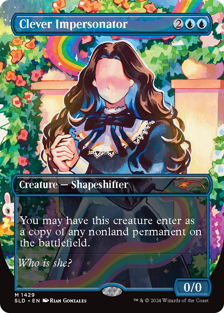 Clever Impersonator (Rainbow Foil) [Secret Lair Drop Series] | Local Legends