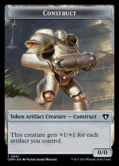 Treasure // Construct (0041) Double-Sided Token [Commander Masters Tokens] | Local Legends