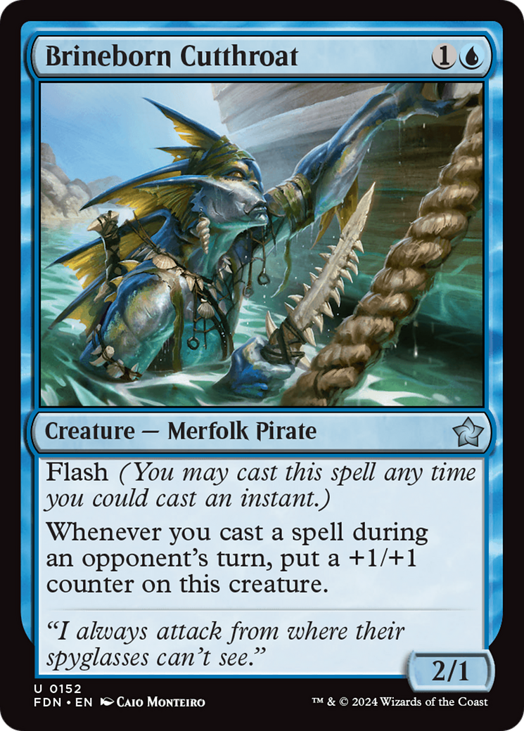 Brineborn Cutthroat [Foundations] | Local Legends