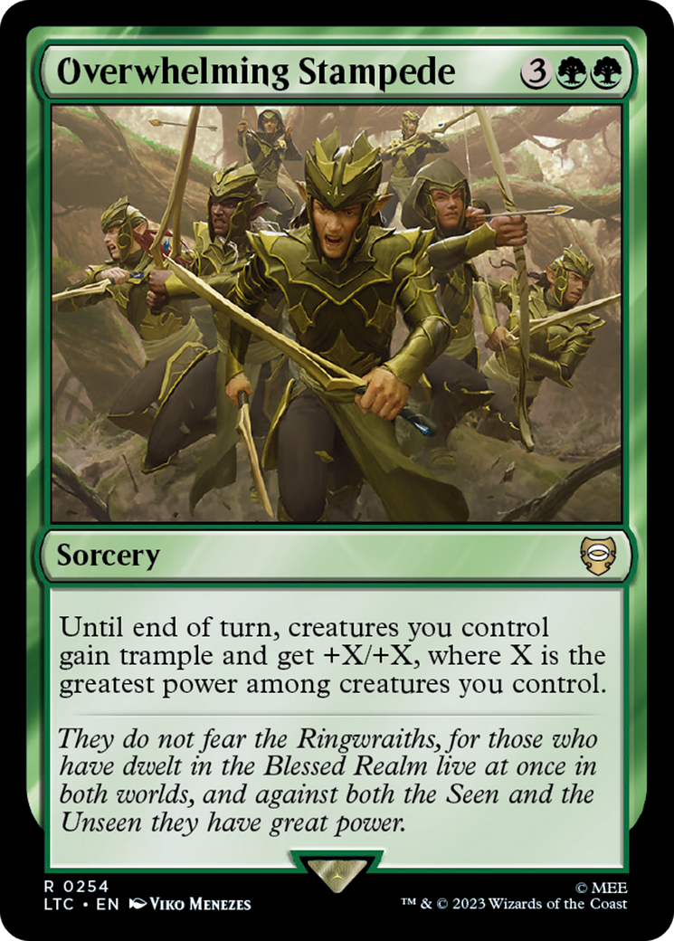 Overwhelming Stampede [The Lord of the Rings: Tales of Middle-Earth Commander] | Local Legends