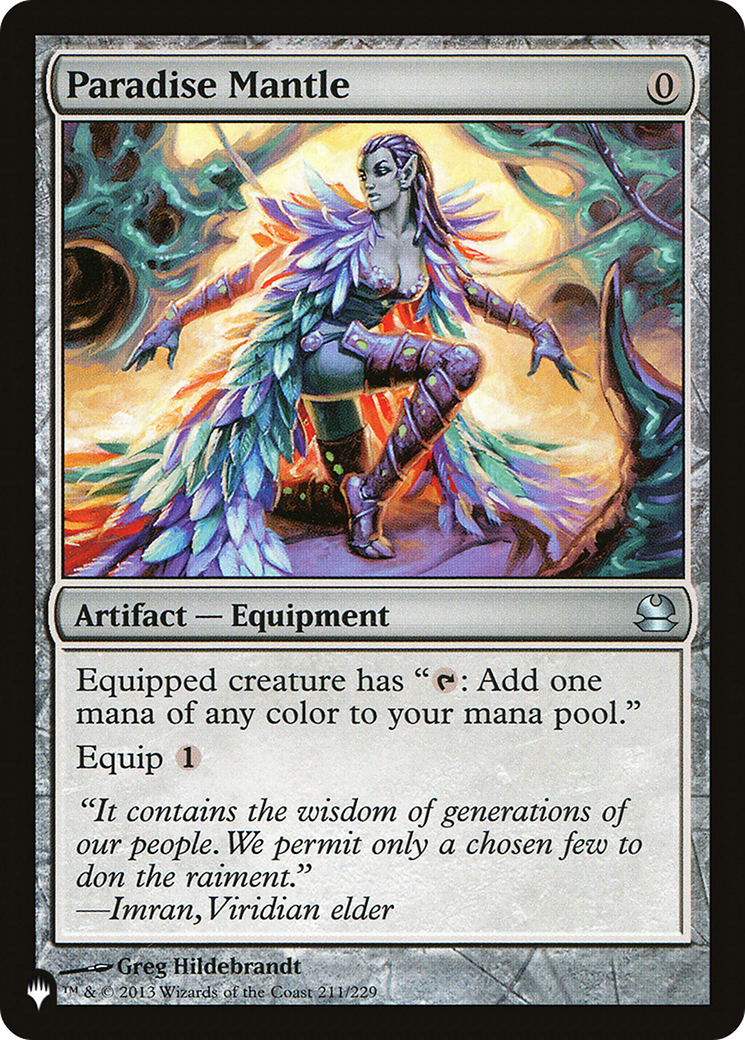 Paradise Mantle [The List] | Local Legends