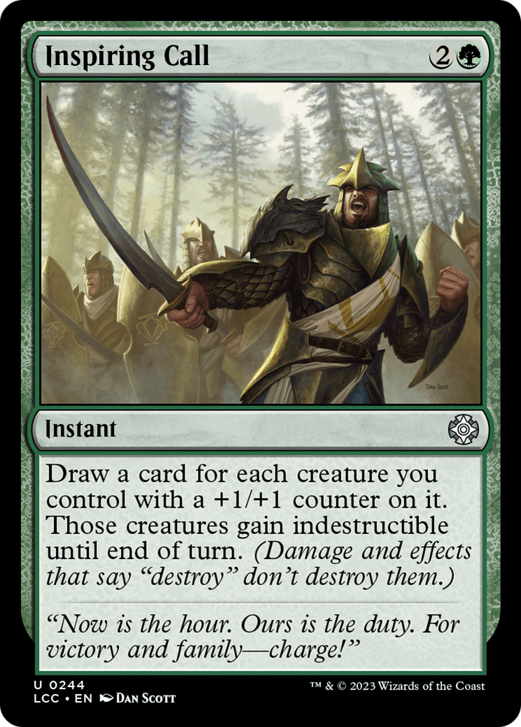 Inspiring Call [The Lost Caverns of Ixalan Commander] | Local Legends