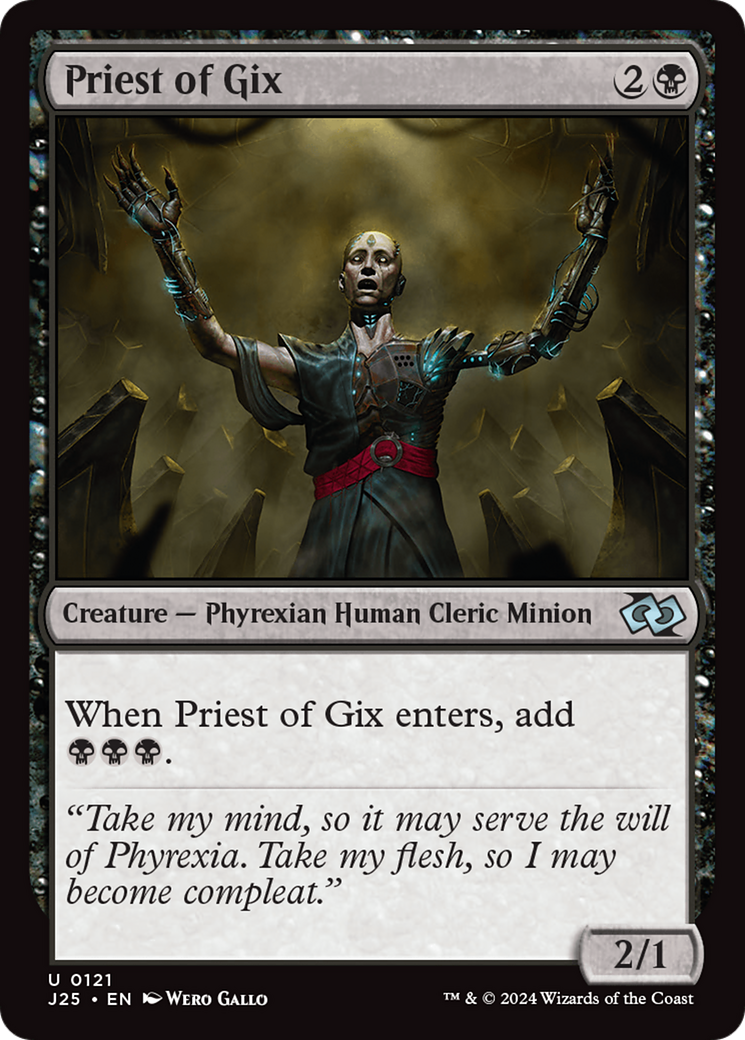 Priest of Gix [Foundations Jumpstart] | Local Legends