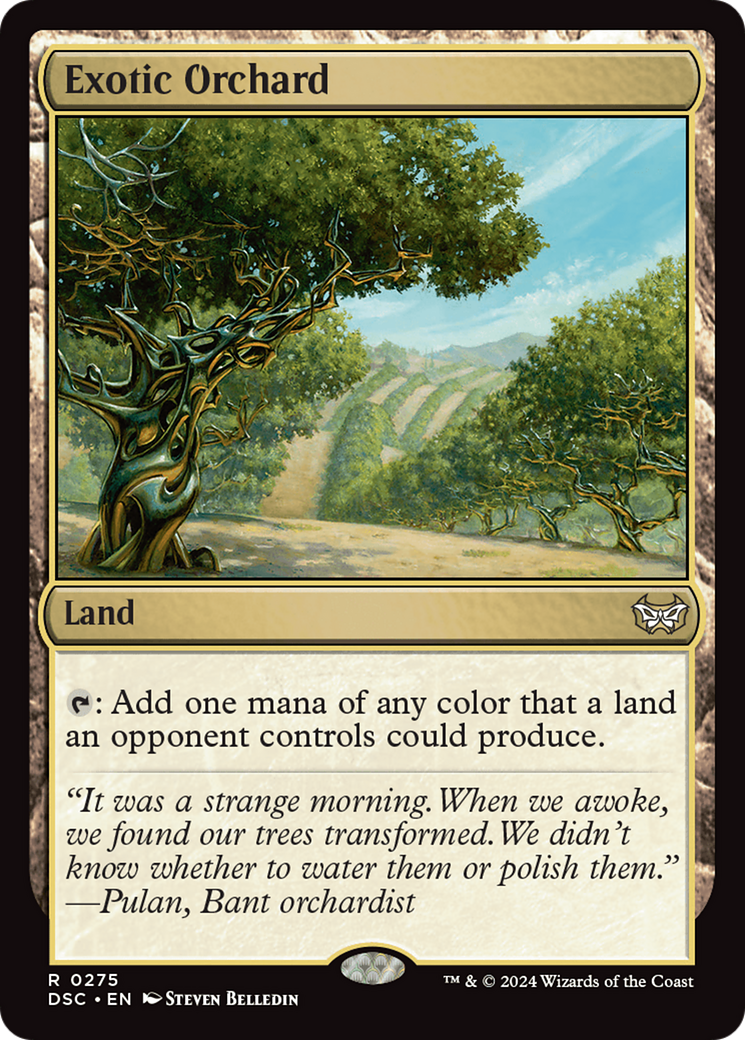 Exotic Orchard [Duskmourn: House of Horror Commander] | Local Legends