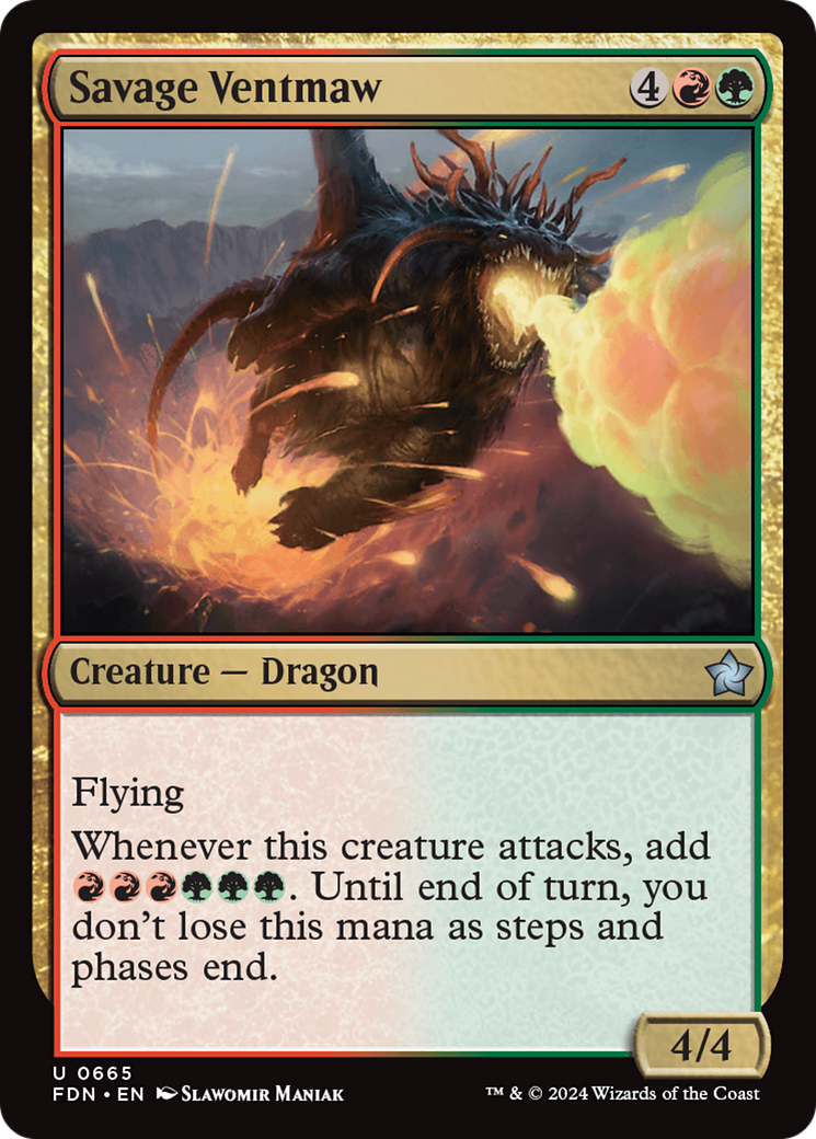 Savage Ventmaw [Foundations] | Local Legends