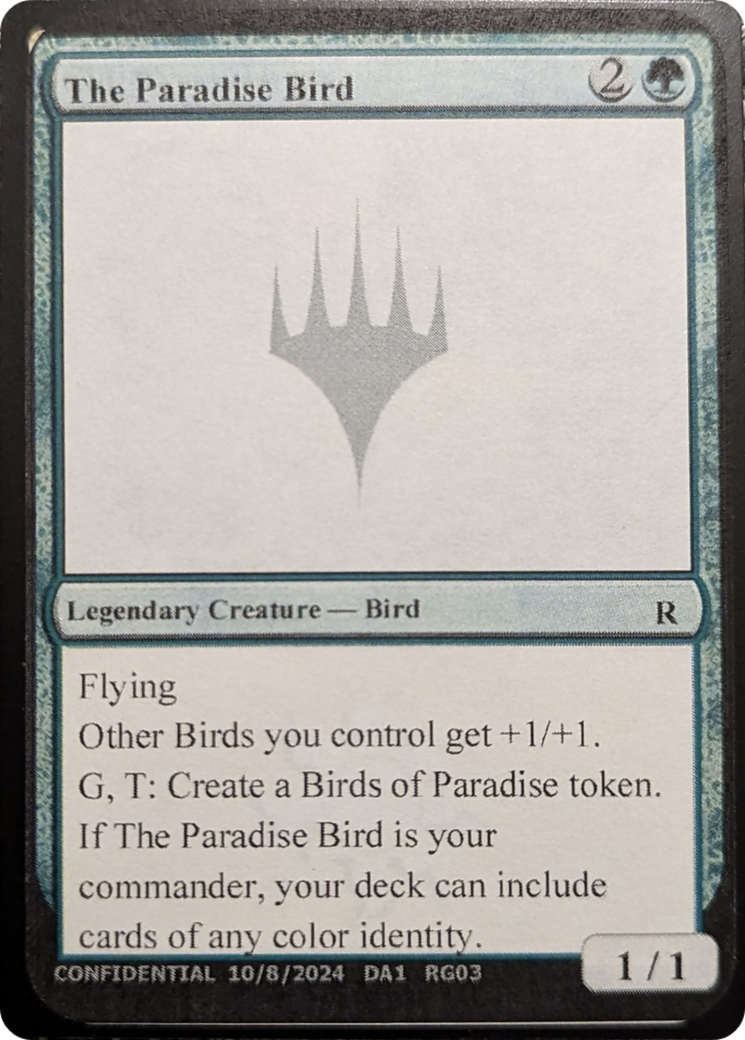The Paradise Bird [Mystery Booster 2 Playtest Cards] | Local Legends
