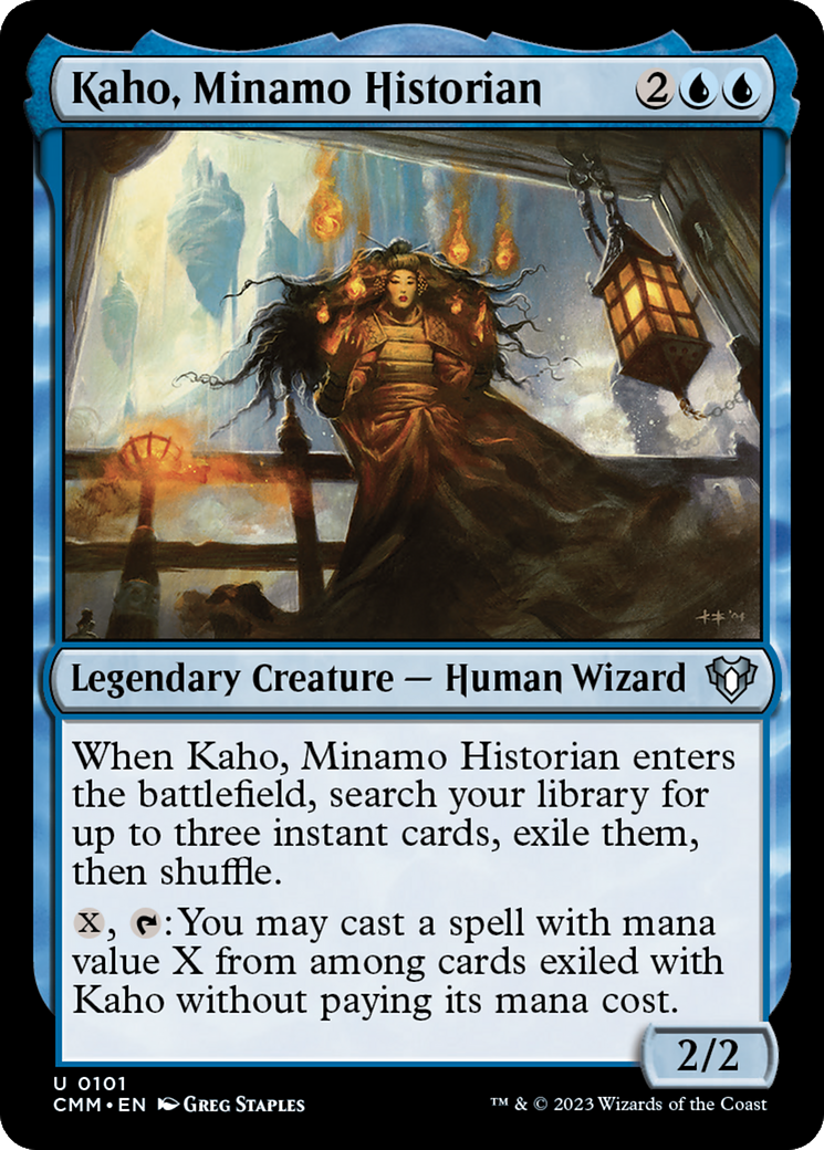 Kaho, Minamo Historian [Commander Masters] | Local Legends