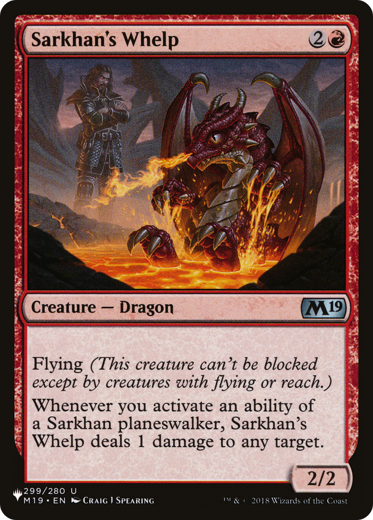 Sarkhan's Whelp [The List] | Local Legends