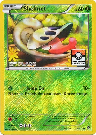 Shelmet (8/111) (League Promo 2nd Place) [XY: Furious Fists] | Local Legends