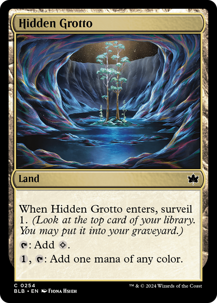 Hidden Grotto [Bloomburrow] | Local Legends