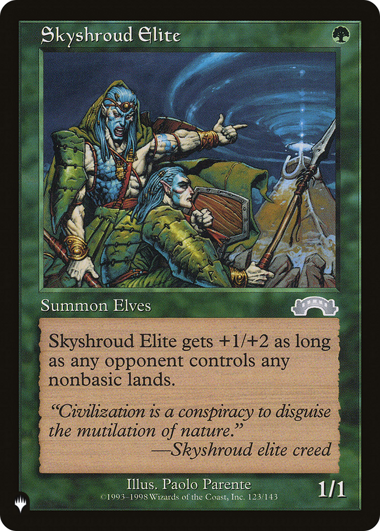 Skyshroud Elite [The List] | Local Legends