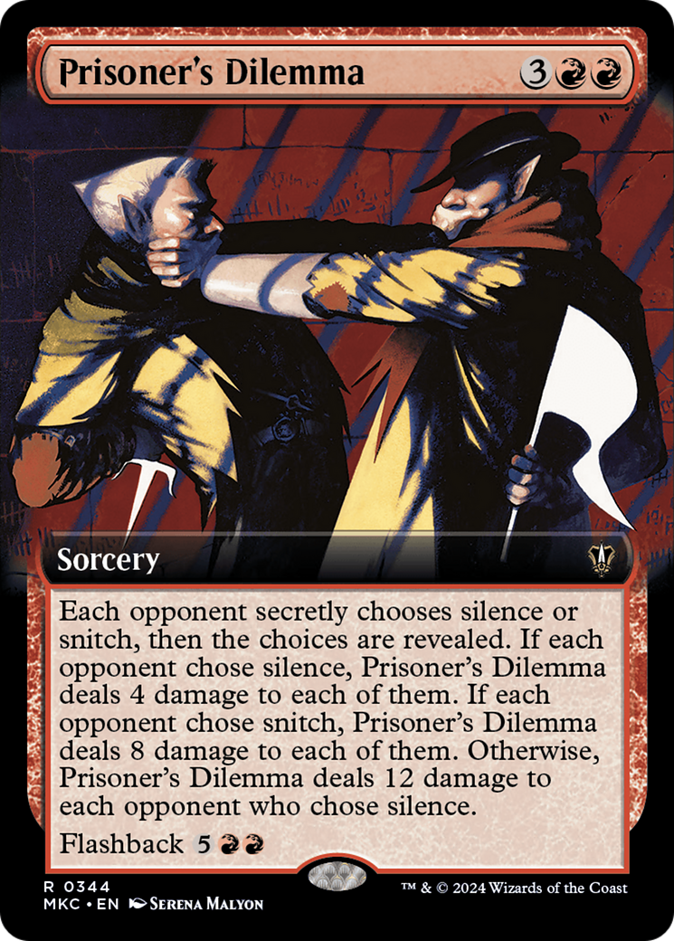 Prisoner's Dilemma (Extended Art) [Murders at Karlov Manor Commander] | Local Legends