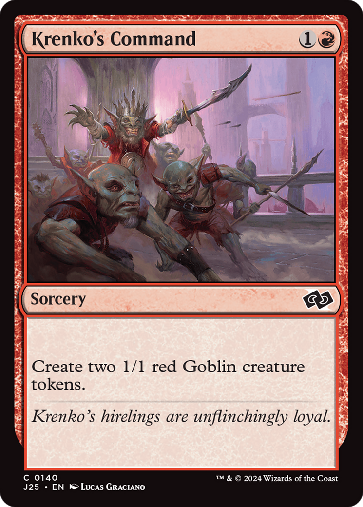 Krenko's Command [Foundations Jumpstart] | Local Legends