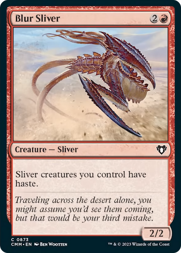 Blur Sliver [Commander Masters] | Golgari Games