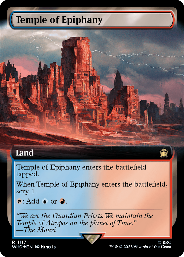 Temple of Epiphany (Extended Art) (Surge Foil) [Doctor Who] | Local Legends