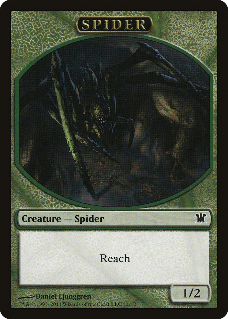Insect // Spider Double-Sided Token [Innistrad Remastered Tokens] | Local Legends