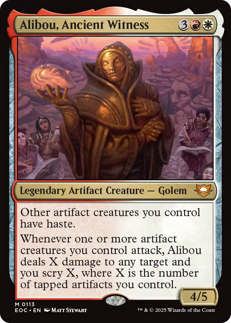 Alibou, Ancient Witness [Edge of Eternities Commander] | Local Legends