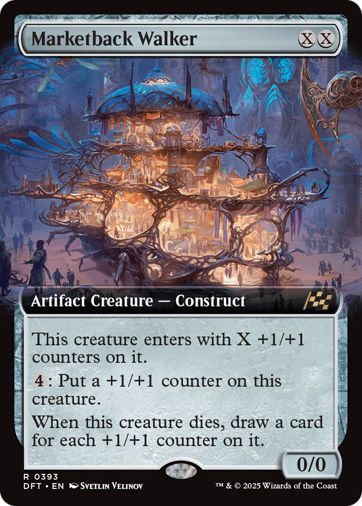 Marketback Walker (Extended Art) [Aetherdrift] | Local Legends