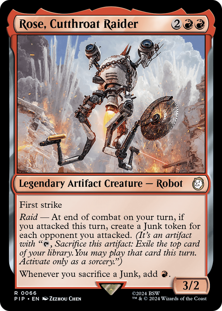 Rose, Cutthroat Raider [Fallout] | Local Legends