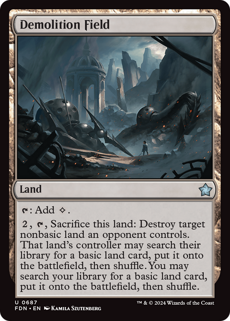 Demolition Field [Foundations] | Local Legends