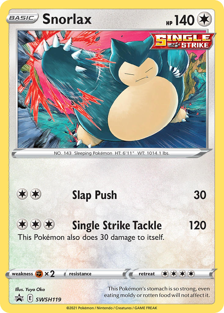 Snorlax (SWSH119) [Sword & Shield: Black Star Promos] | Local Legends